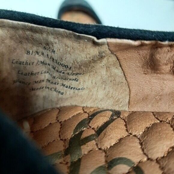 SAM EDELMAN Bina Ballet Flats Black Reptile Sz 6.5 M - Picture 12 of 12